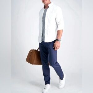 NWT Haggar Men’s Iron Free Premium Khaki Pants